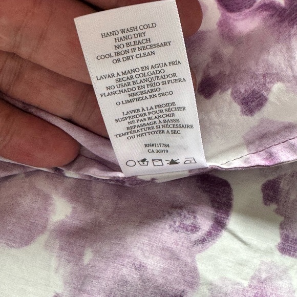 NWOT Rails Fay Mini Dress in Iris Watercolor Floral - Picture 14 of 15